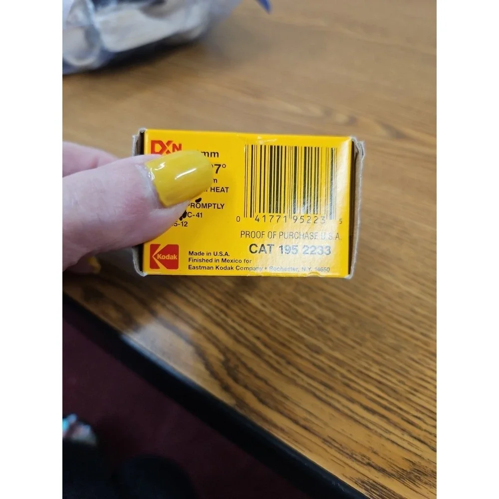 KODAK High Definition HD 1 roll 12 EXP 400 Film New Unopened Box EXPIRED 2006